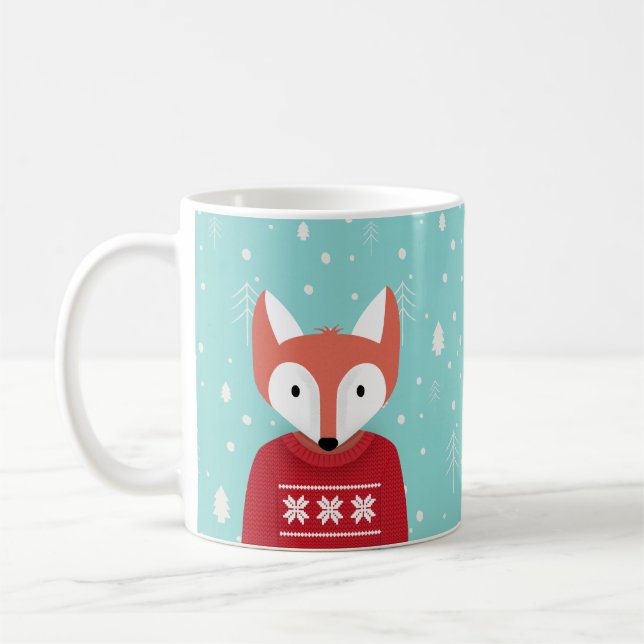Woodland jul kaffemugg (Vänster)