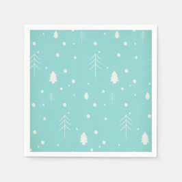 Woodland jul pappersservett