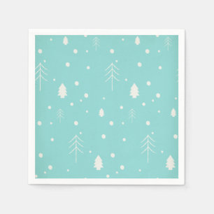 Woodland jul pappersservett