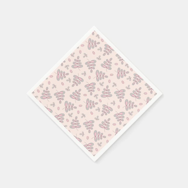 Woodland Löv Papper Napkins Pappersservett (Hörn)