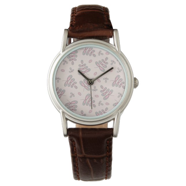 Woodland Lövs Watch Armbandsur (Framsida)