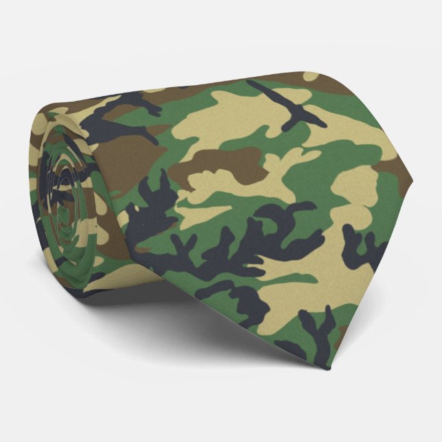 Woodland Militairy Camo Print Slips (Rullad)