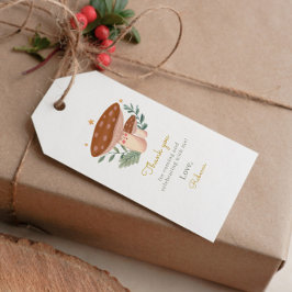 Woodland Mushroom Birthday Gift Märkres Presentetikett