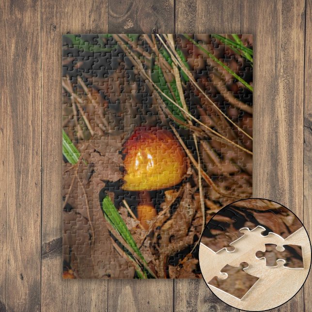 Woodland Mushroom Pussel (Woodland Mushroom Jigsaw Puzzle)