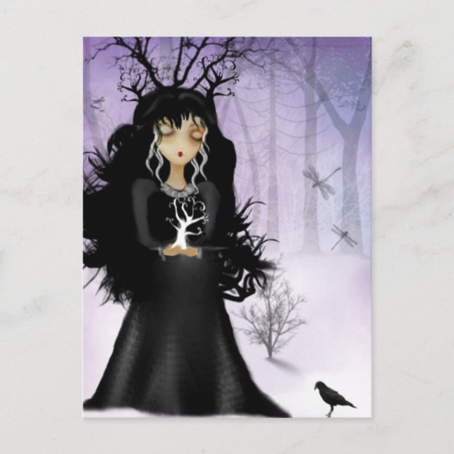 Woodland Mystic Vykort (Framsida)