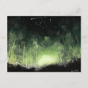 Woodland Mystoppning Vykort