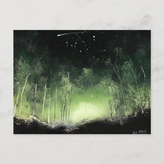 Woodland Mystoppning Vykort