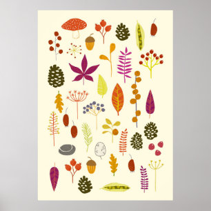 Woodland Natature Poster