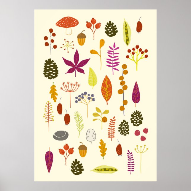 Woodland Natature Poster (Framsidan)