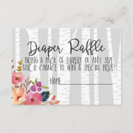 Woodland Nursery Baby Hjort och Fox Baby Shower Tilläggskort