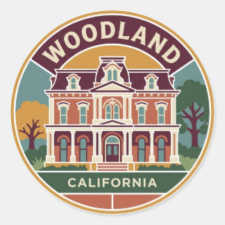 Woodland Opera House State Historic Park Runt Klistermärke