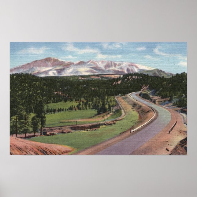 Woodland Park, Colorado Poster (Framsidan)