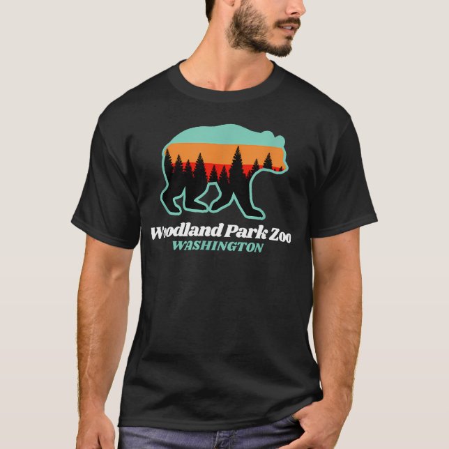 Woodland Park Zoo Washington T Shirt (Framsida)