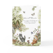 Woodland Picnic | Skogsdjur - babyskor