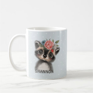 Woodland Raccoon Coffee Mugg