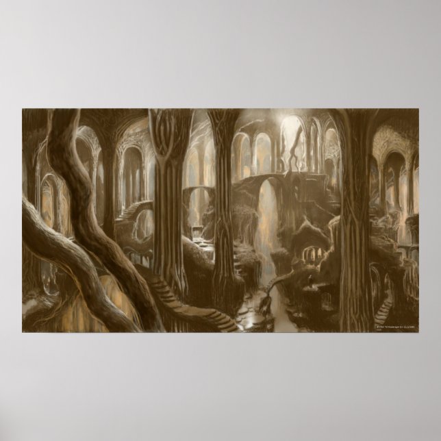 Woodland Realm Concept Poster (Framsidan)