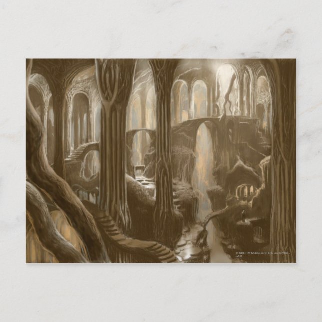 Woodland Realm Concept Vykort (Framsida)