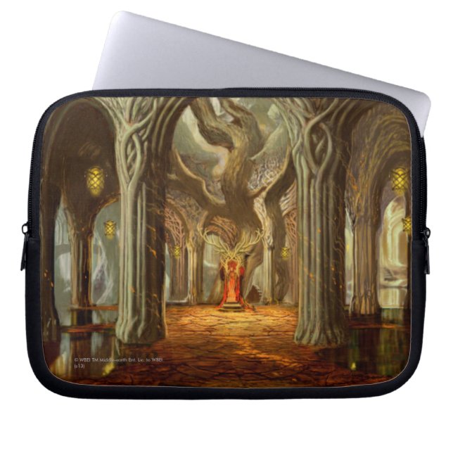 Woodland Realm Throne Room Concept Laptop Fodral (Framsidan)