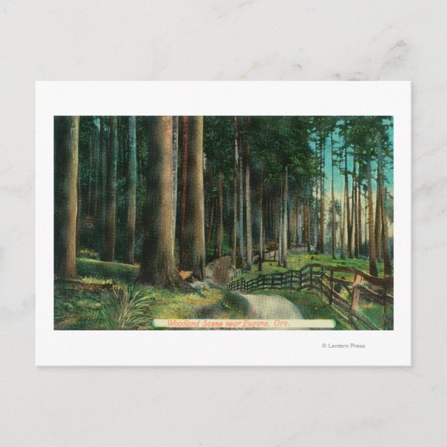 Woodland SceneEugene, ELLER Vykort (Framsida)