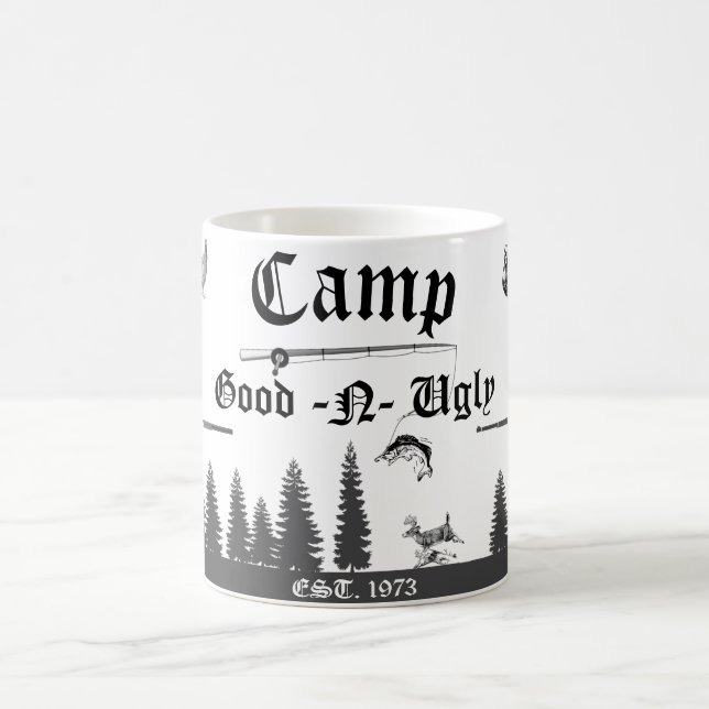 Woodland Scenes Camp Namn Kaffemugg (Center)