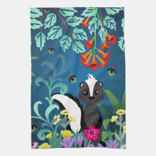 Woodland Skunk Kökshandduk