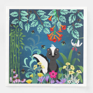 Woodland Skunk Pappersservett
