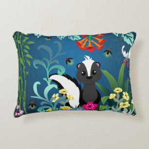 Woodland Skunk Prydnadskudde