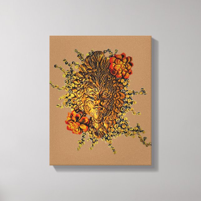 Woodland Spirit Stretched Kanvastryck (Framsida)