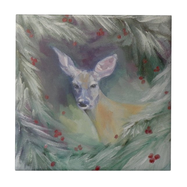 Woodland Spirit Tile Kakelplatta (Framsidan)