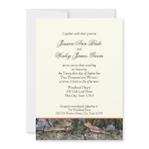 Woodland Squirrel Landsbyggsbröllop