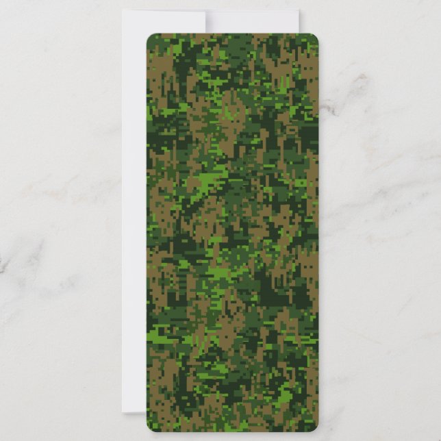 Woodland Stil Digital Camouflage Accent (Framsida)