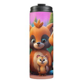 Woodland Stollig: Cheerful Thermal Tumbler