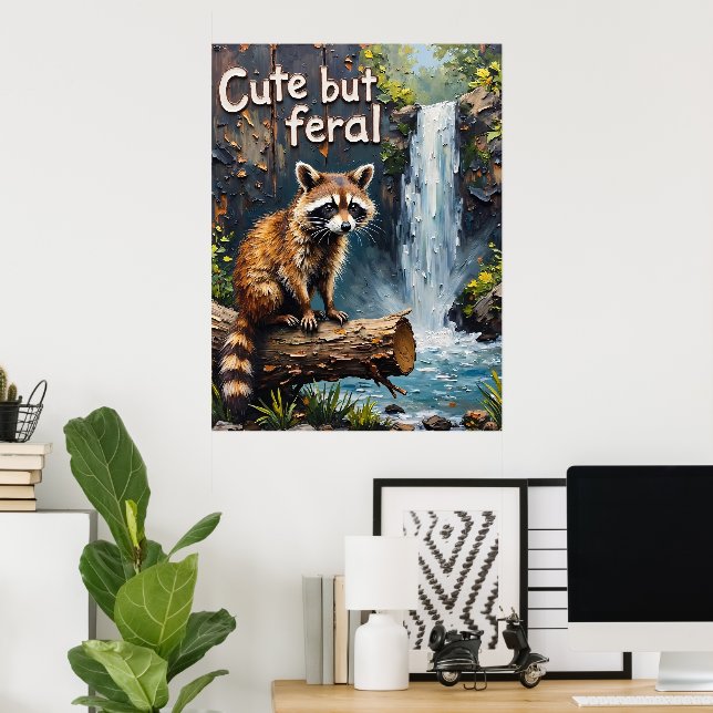 Woodland Stollig: Falls rasism Poster (Hemmakontoret)