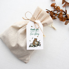 Woodland Storybook Baby Shower Tack Presentetikett