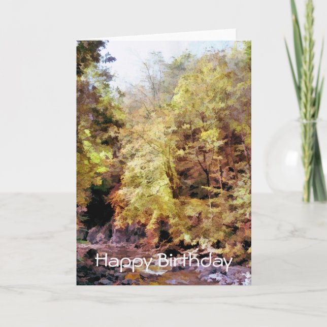 WOODLAND STREAM KORT (Framsida)