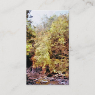WOODLAND STREAM VISITKORT