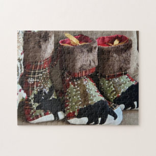 Woodland Strumpor Överraskningspussel, 28 cm x 36  Pussel