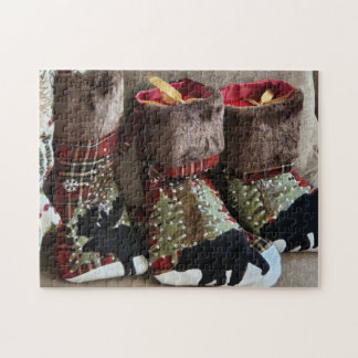 Woodland Strumpor Överraskningspussel, 28 cm x 36 Pussel