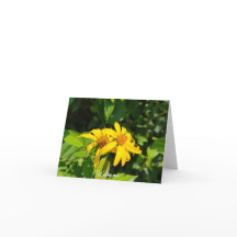 Woodland Sunblommor - Welcome Hälsning