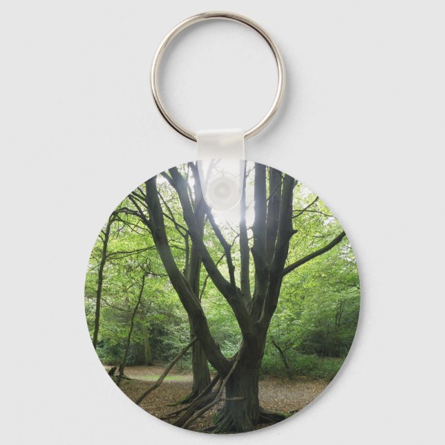 Woodland Sunshine Keychain Nyckelring (Framsida)