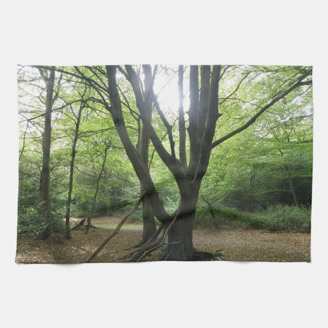 Woodland Sunshine Kitchen Towel Kökshandduk (Horisontell)
