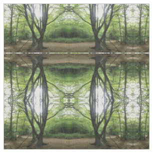 Woodland Sunshine Patterned Fabric Tyg