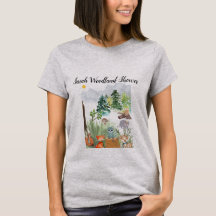 Woodland Thworthy Baby Shower T-Shirt