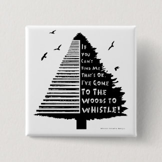 Woodland Tin Whistle Pin Badge Knapp