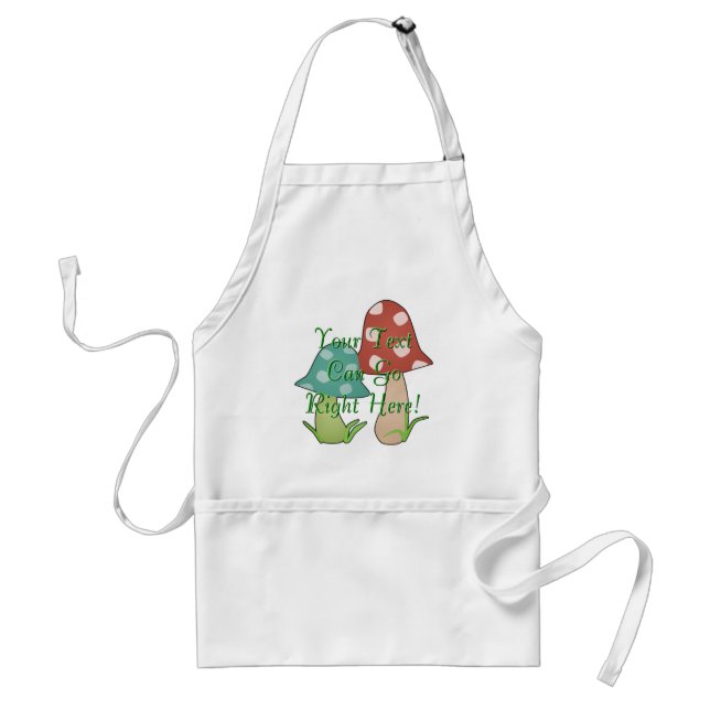 Woodland Toadstool Apron Förkläde (Framsidan)