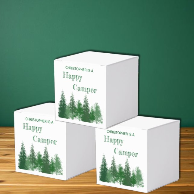 Woodland Träd Birthday Presentaskar (Skapare uppladdad)