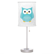 Woodland Uggla Nursery Kids Room Lamp