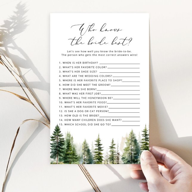 Woodland Vem känner till det brista bästa spelet (Skapare uppladdad)