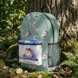 Woodland Watercolor Frog på Swing School