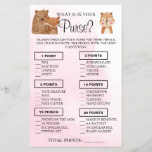 Woodland What is in your purwer Play-kort